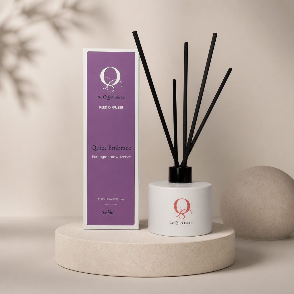 Quiet Embrace - Pomegranate & Amber Reed Diffuser - 200ml