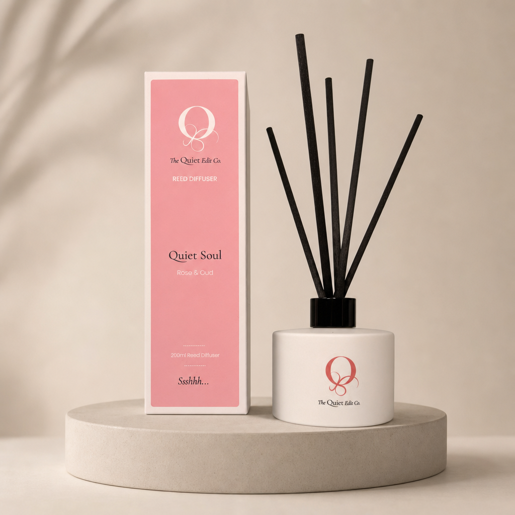 Quiet Soul - Rose & Oud Reed Diffuser - 200ml